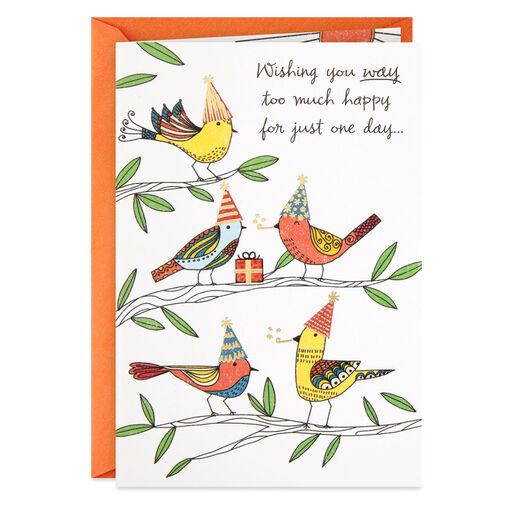 Wishing You So Much Happy Birthday Card, 