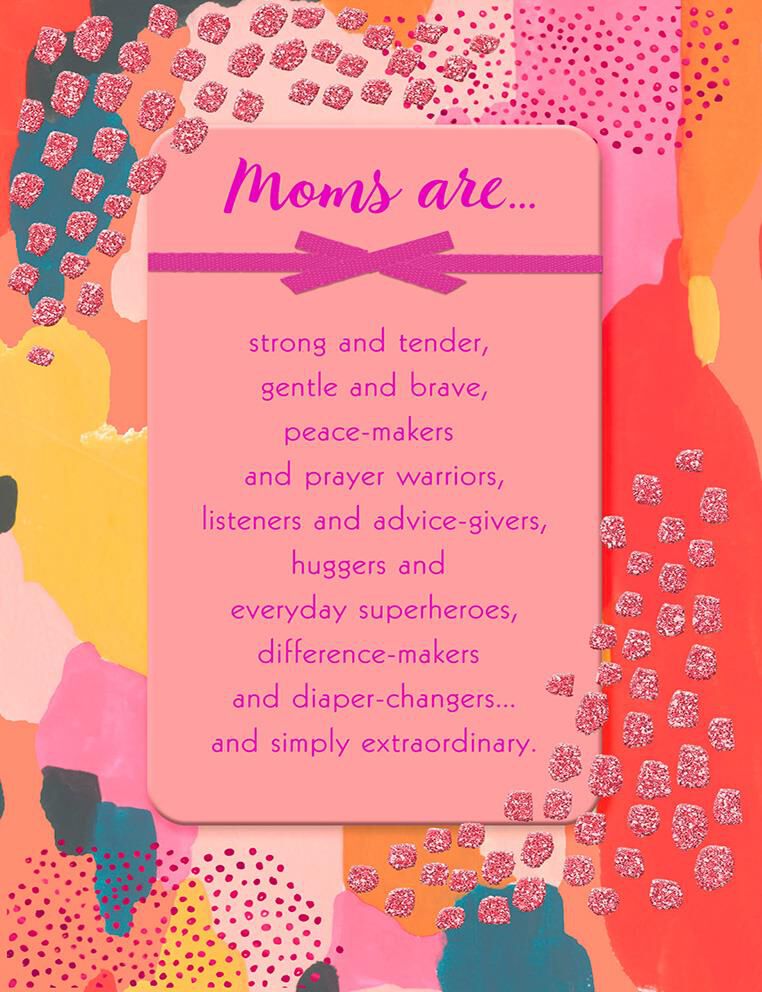 An Extraordinary Mom Religious Mother's Day Card
