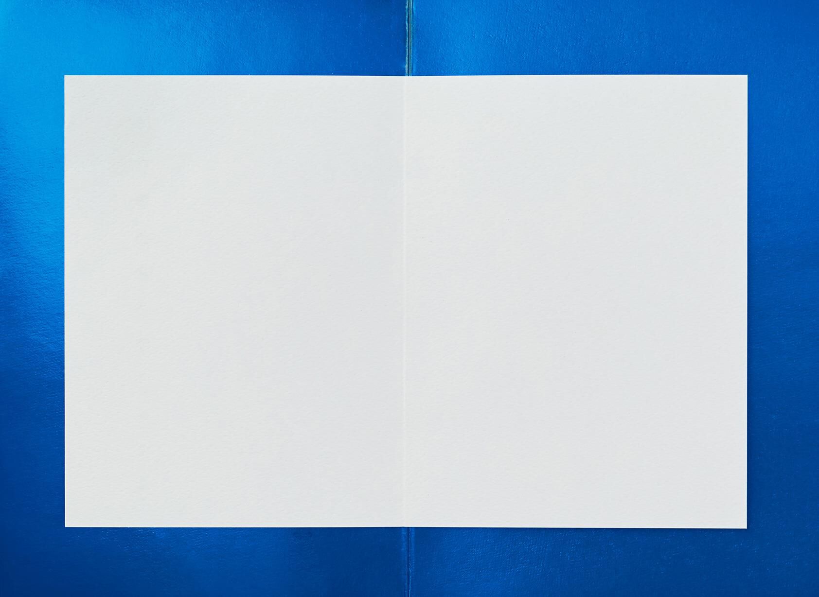 Rainbow Hearts Blank Card