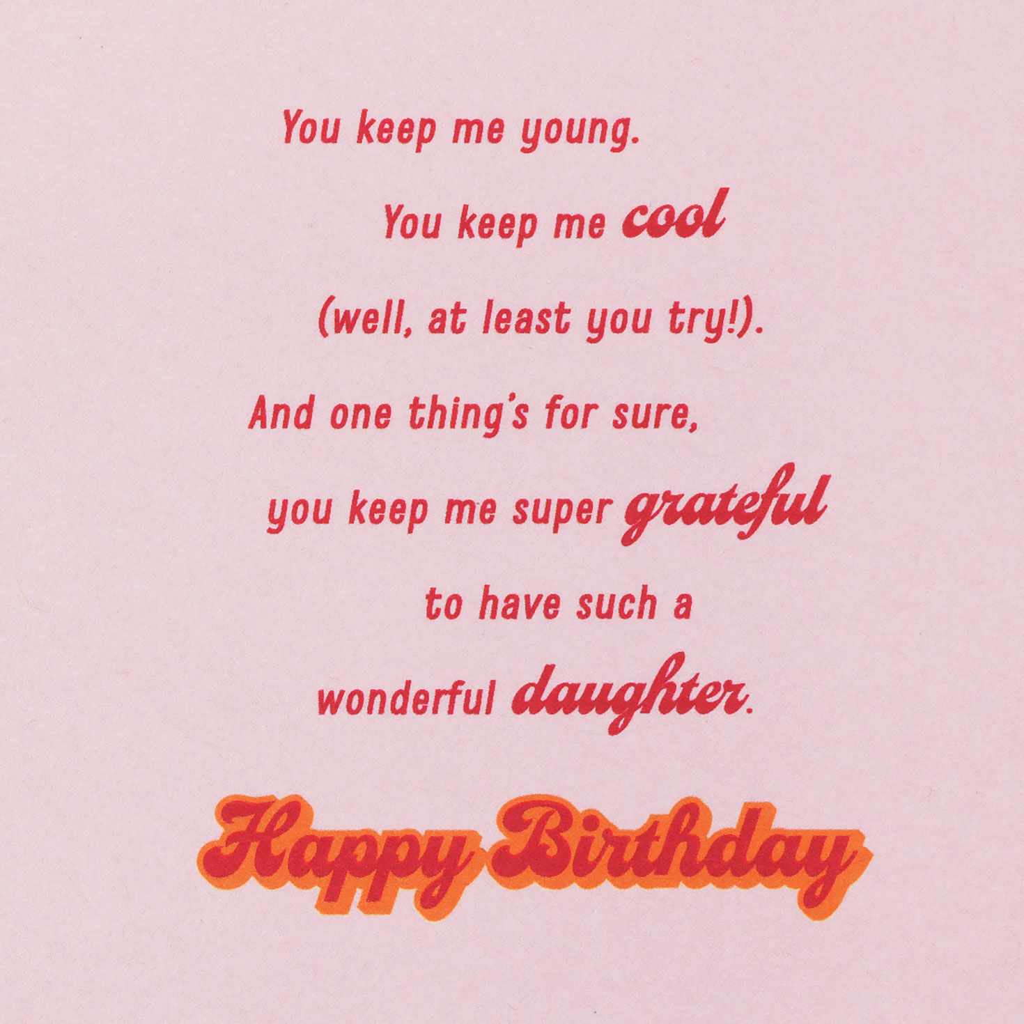 Super Grateful for You Birthday Card for Daughter, , large image number 2