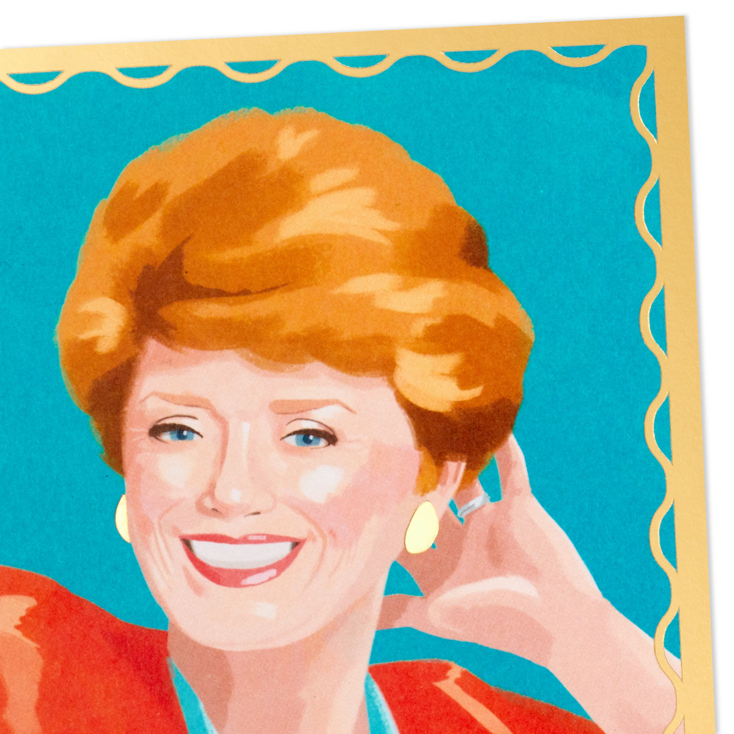 Too Good Blanche Golden Girls Funny Birthday Card Card Front Detail image number 4