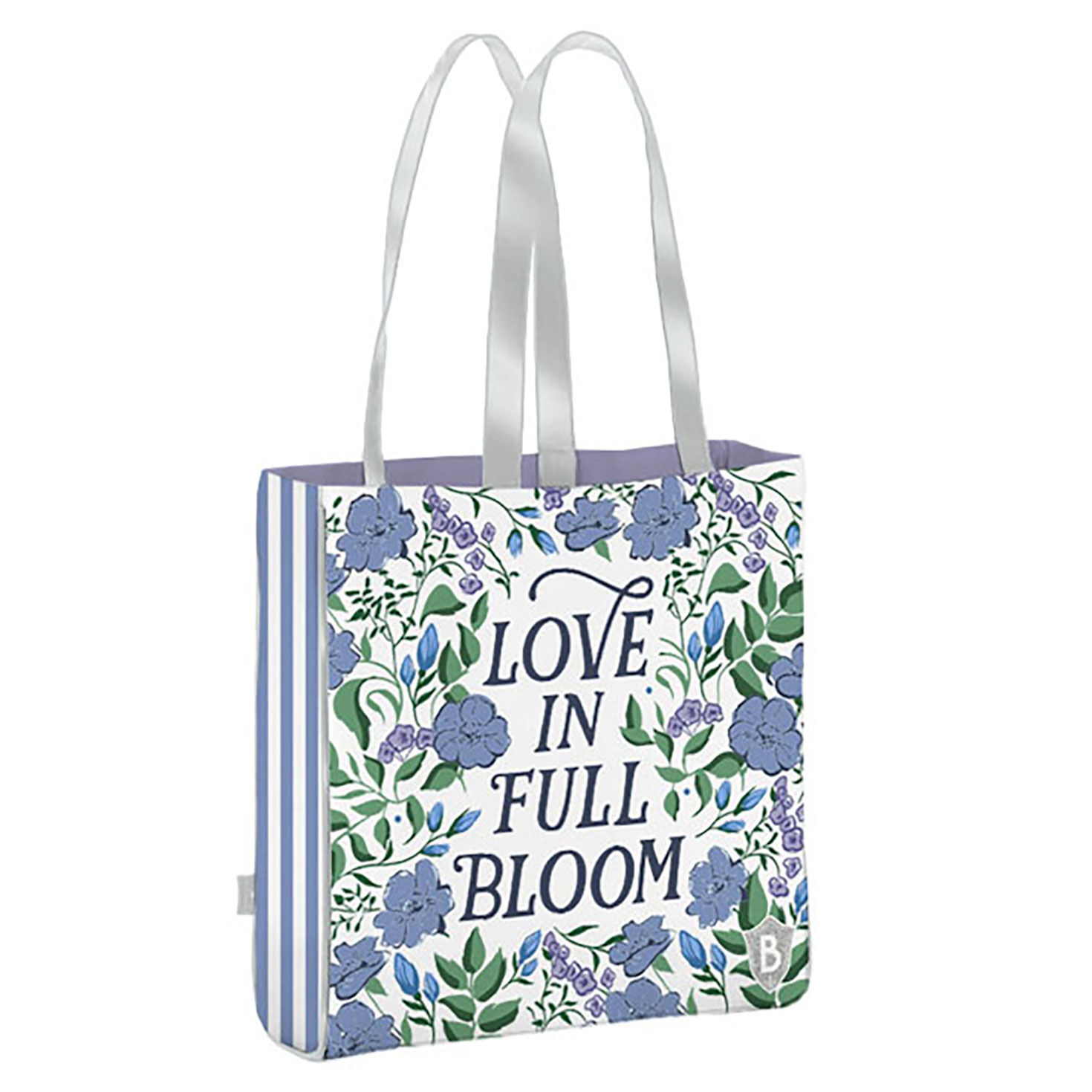 Bridgerton Love in Full Bloom Floral Tote Bag