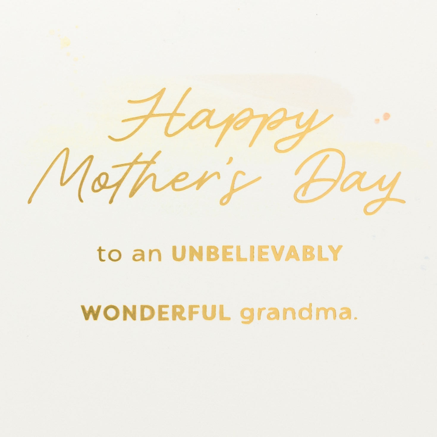 Abstract Pastels Mother's Day Card for Grandma Sentiment image number 2