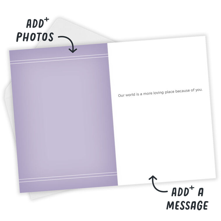 Photo Frames on Purple Custom Card, , large image number 4