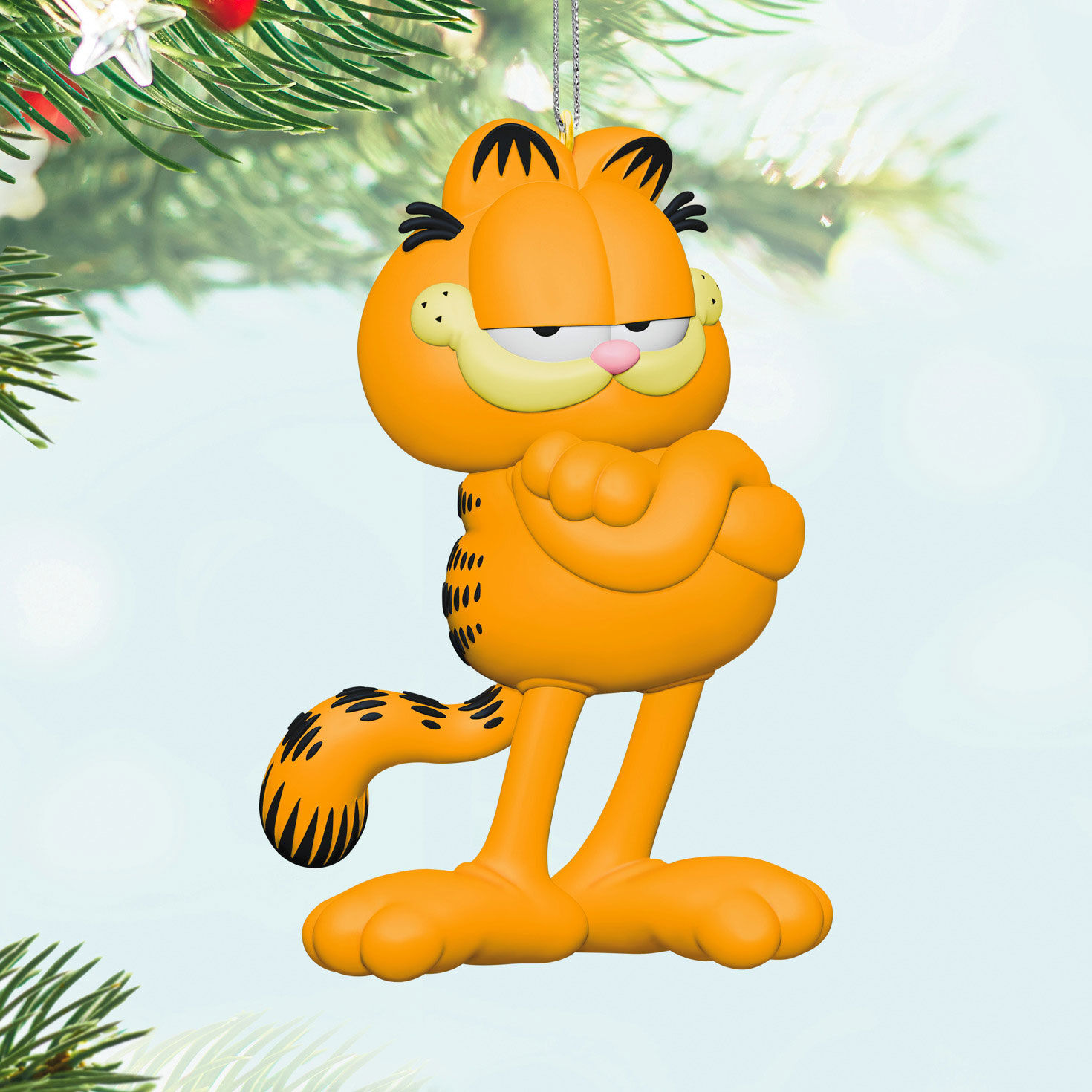 Garfield Keepsake Ornament hanging on tree image number 2