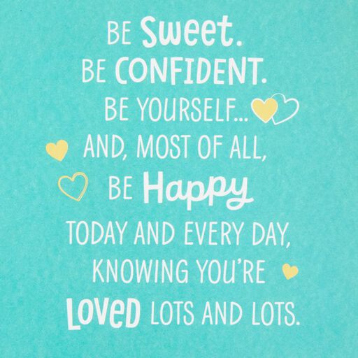 Nickelodeon JoJo Siwa™ Feel the Love, Girl Birthday Card, 