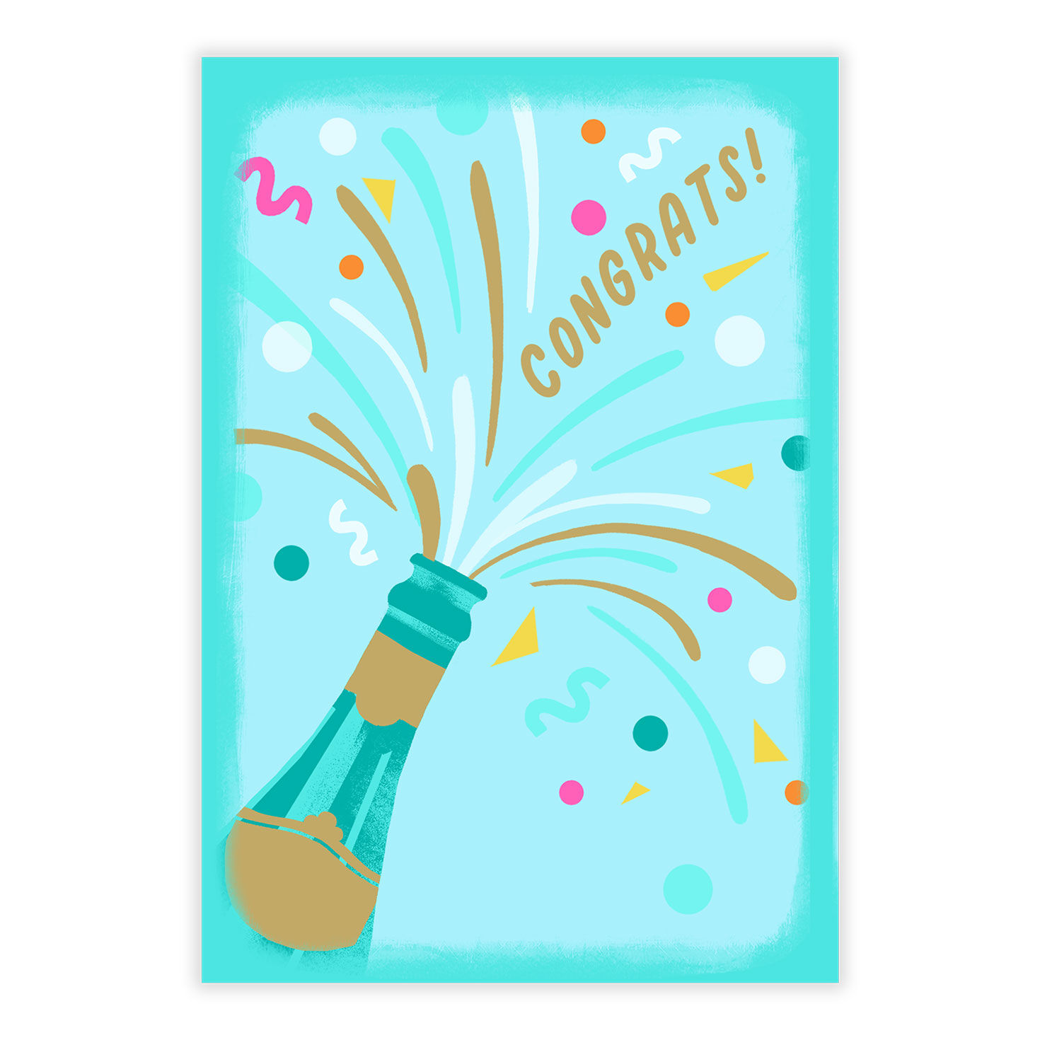 Champagne & Confetti Congratulations eCard, , large image number 2