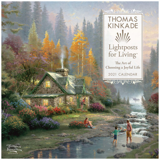 Thomas Kinkade Christmas Cards, Calendars & Puzzles Hallmark