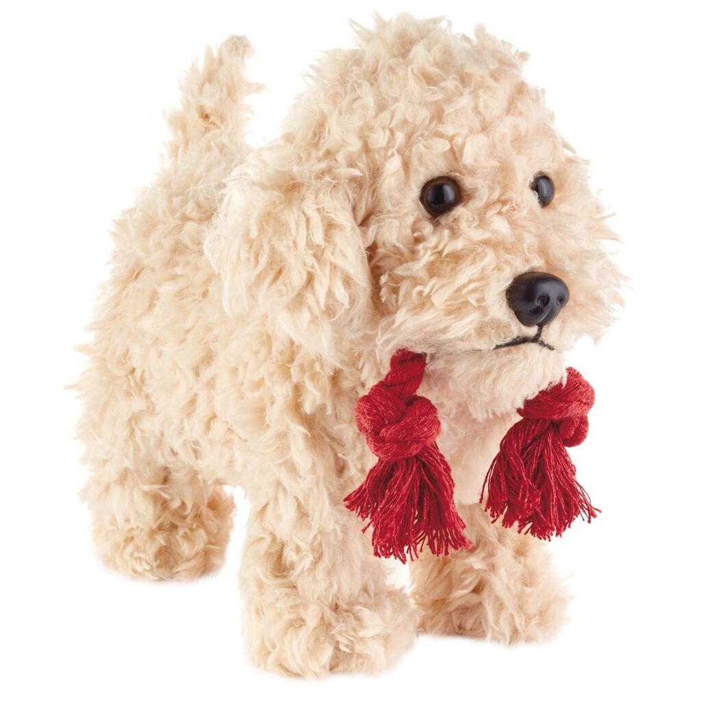 mini golden doodle stuffed animal