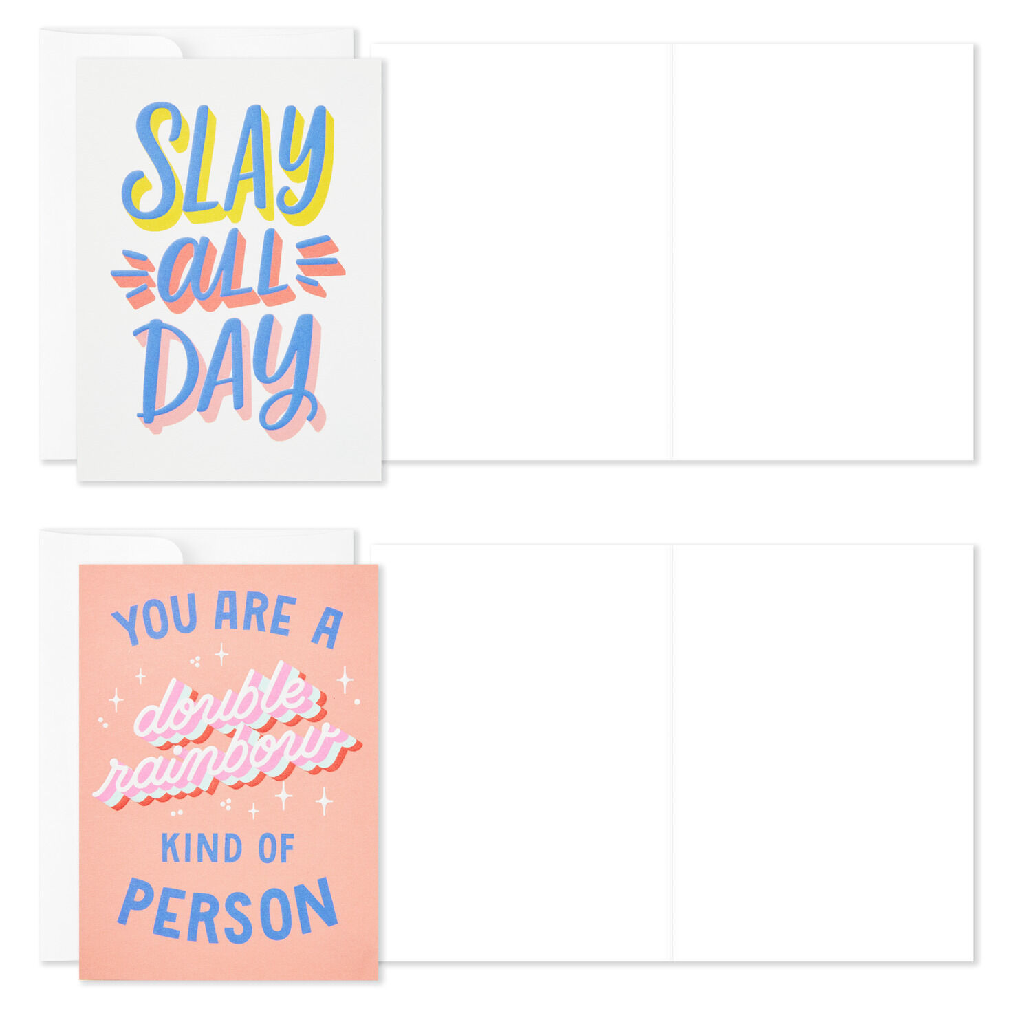 Pastel Fun Assorted Blank Note Cards, Pack of 20, , large image number 3