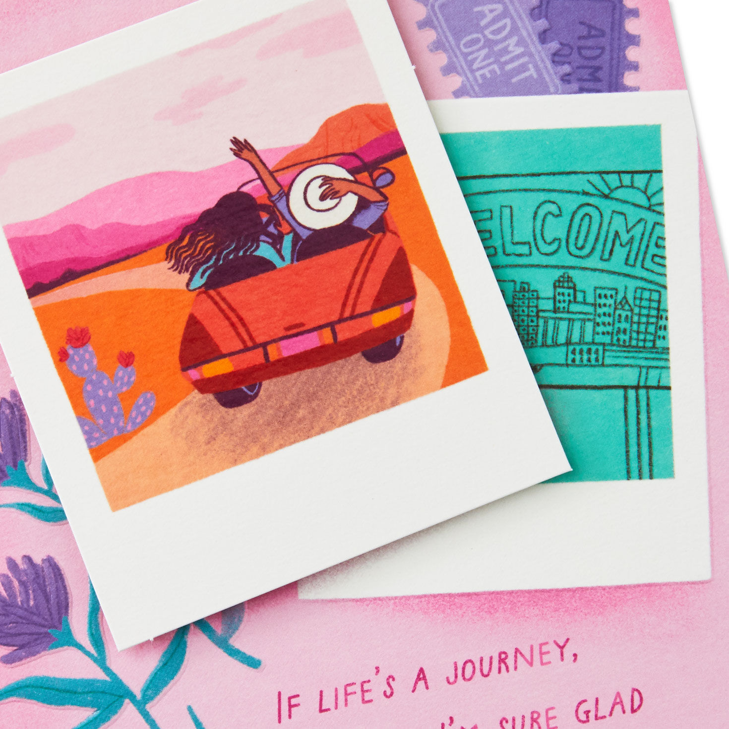 Life's a Journey Birthday Card for Friend, , large image number 8