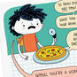 Overly Personal Pizza Funny Birthday Card Card Front Detail image number 4