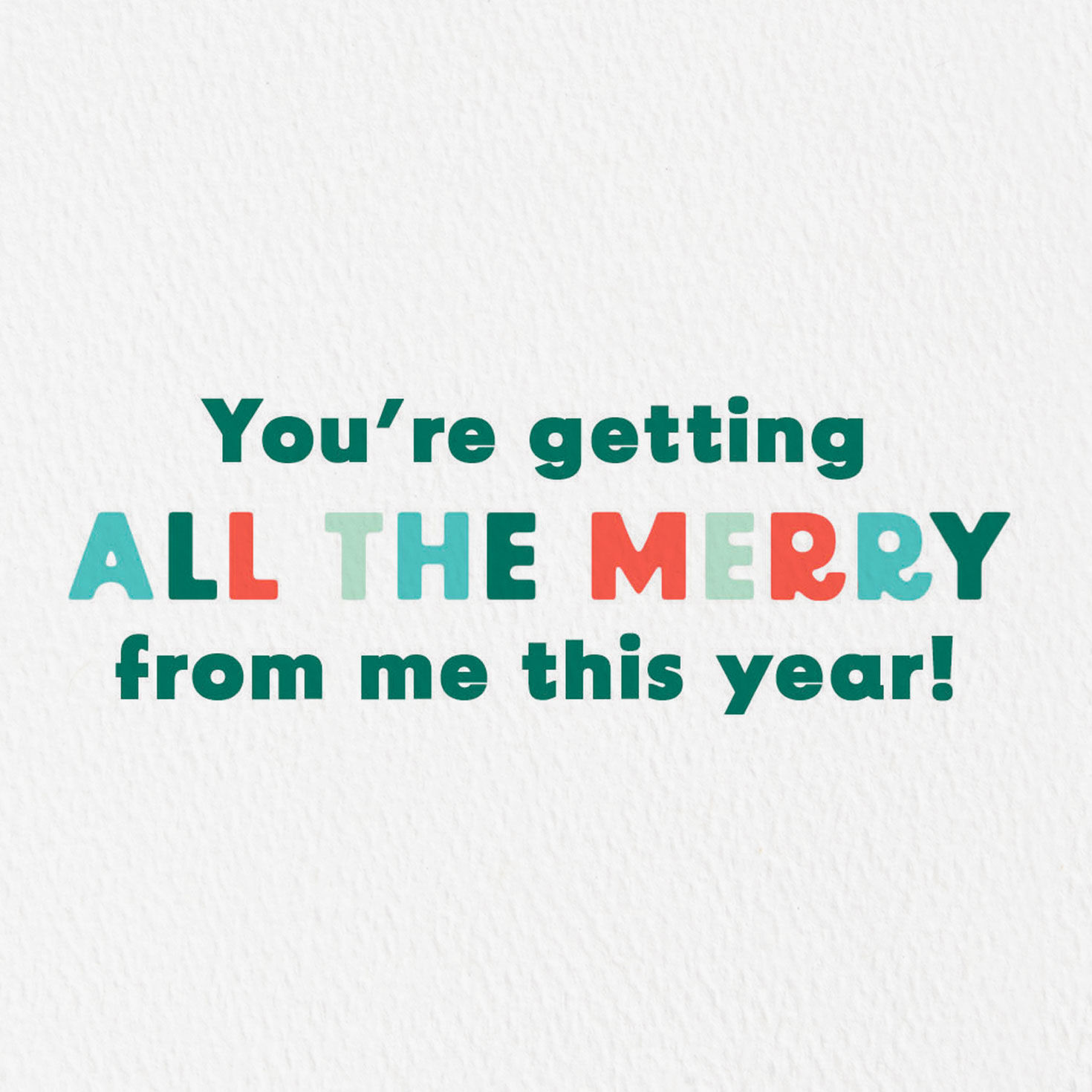 All the Merry Christmas Card, , large image number 2