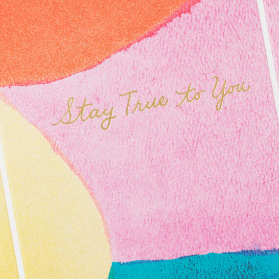 ArtLifting Stay True to You Encouragement Card, , large image number 5