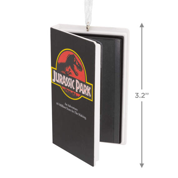 Jurassic Park Retro Video Cassette Case Hallmark Ornament, , large image number 3
