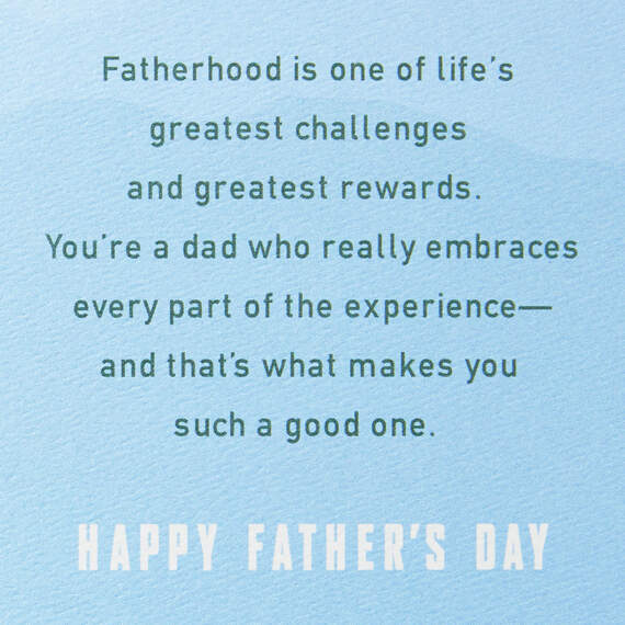 Being a Dad Is a Peak Experience Father's Day Card, , large image number 2