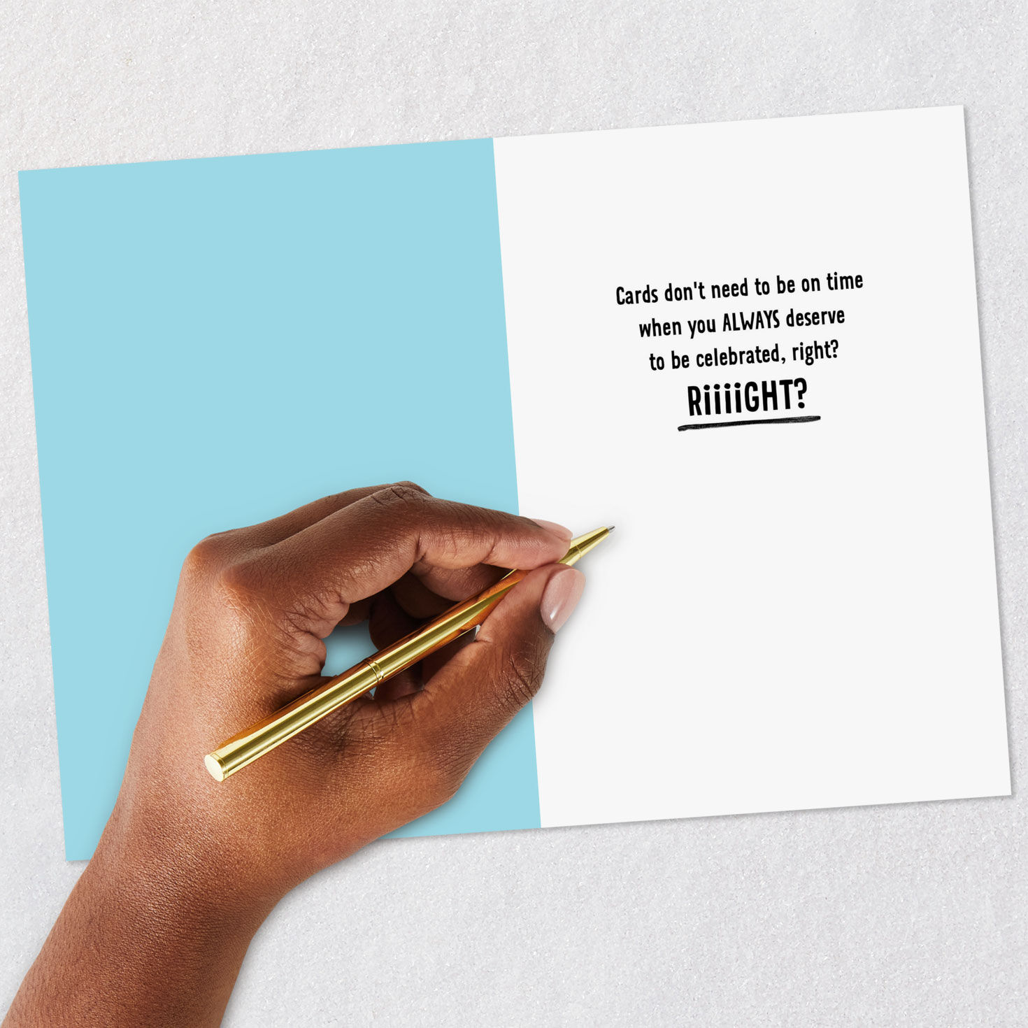 Happy Birthyear Funny Belated Birthday Card - Greeting Cards | Hallmark