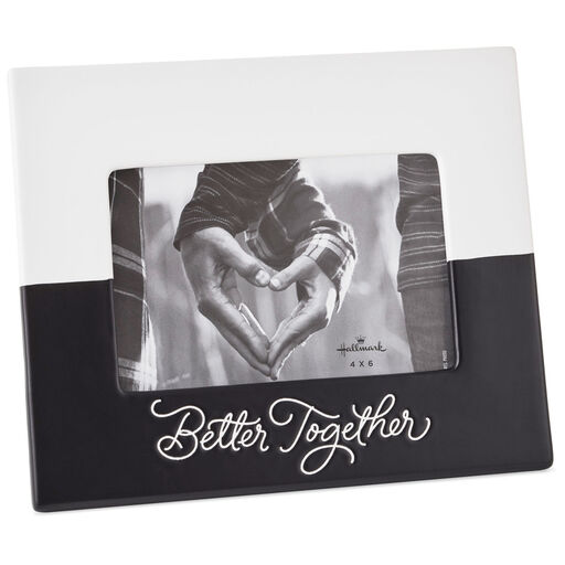 Better Together Ceramic Picture Frame, 4x6, 