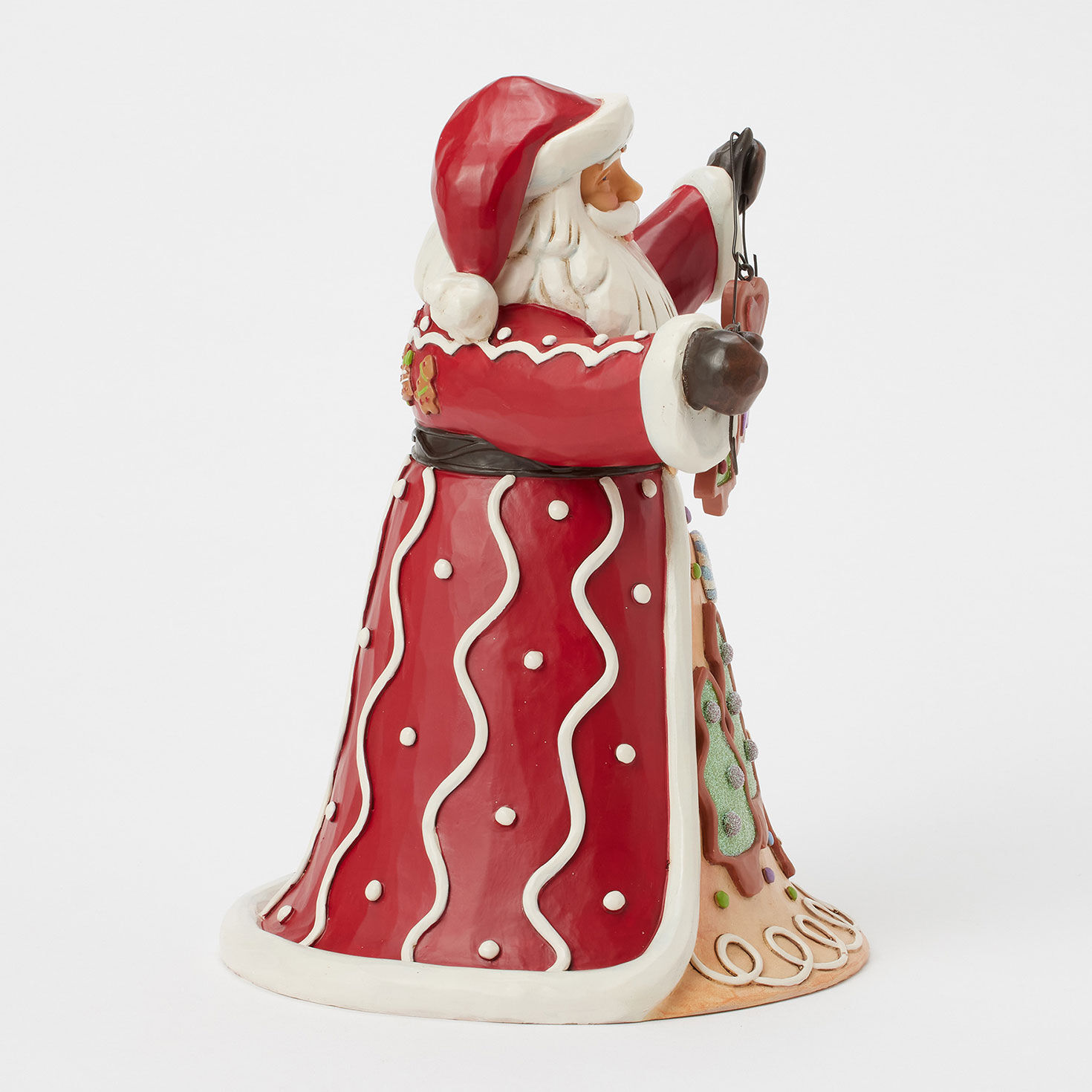 Jim Shore Santa With Cookie Garland Figurine side image number 4