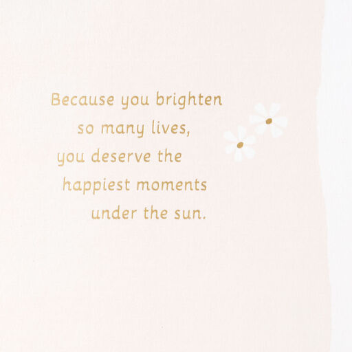 You Brighten So Many Lives Mother's Day Card, 