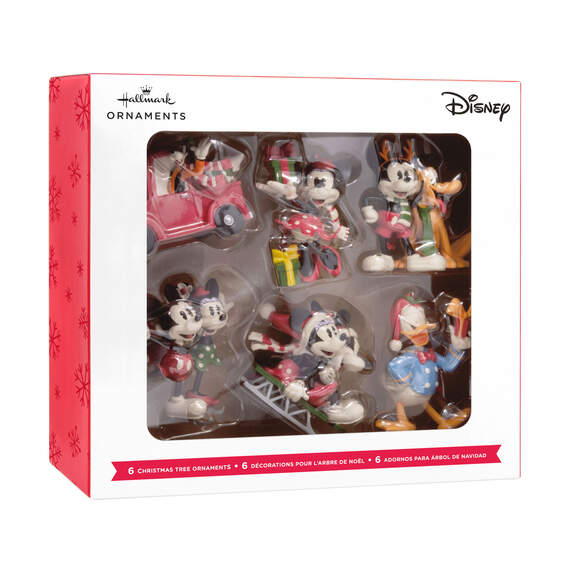 Disney Mickey Mouse and Friends Hallmark Ornaments, Set of 6, , large image number 4