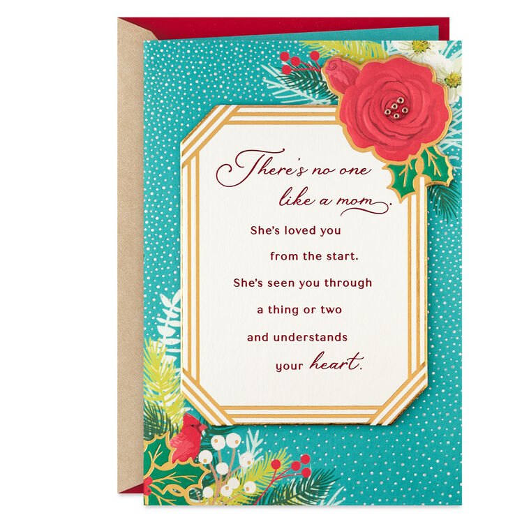 No One Like You Christmas Card for Mom