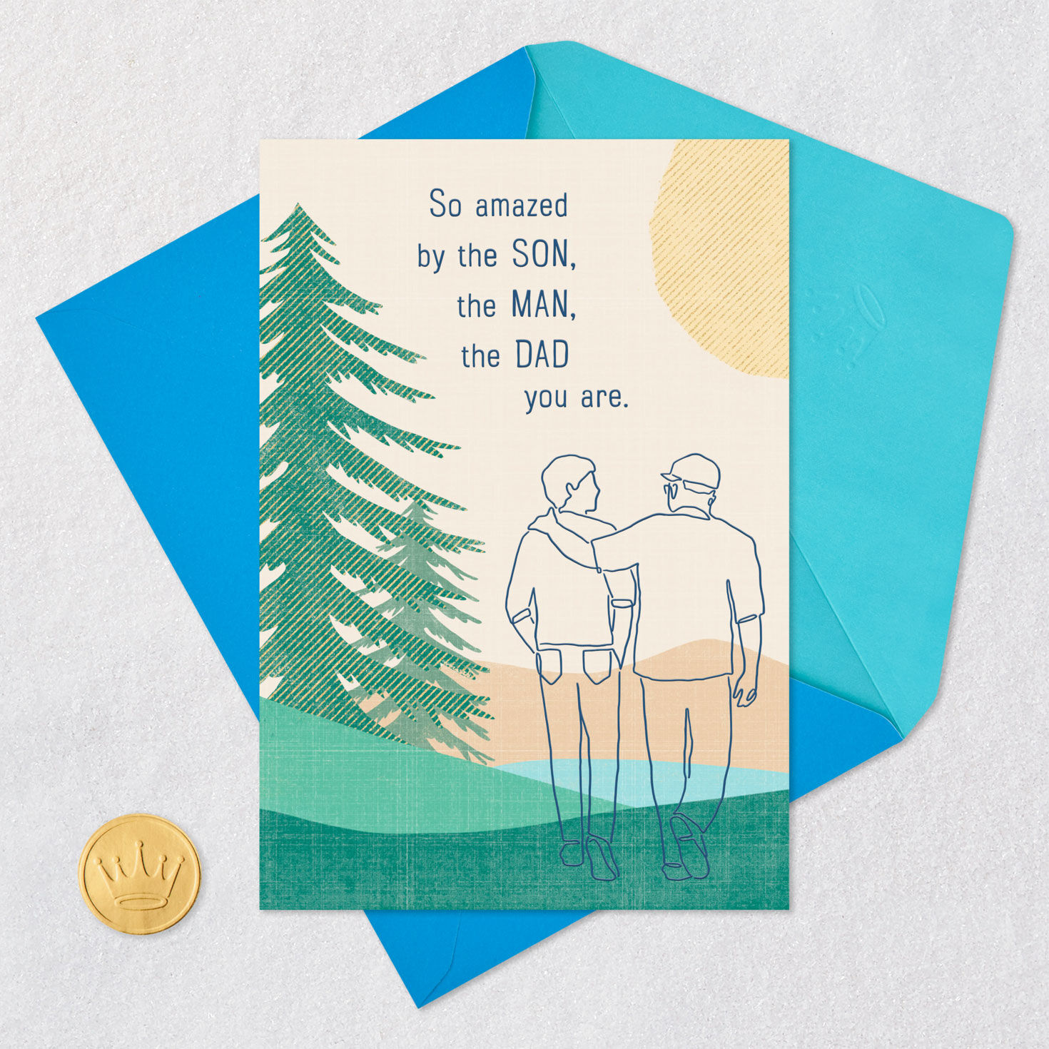 So Amazed by You Father's Day Card for Son for only USD 3.99 | Hallmark