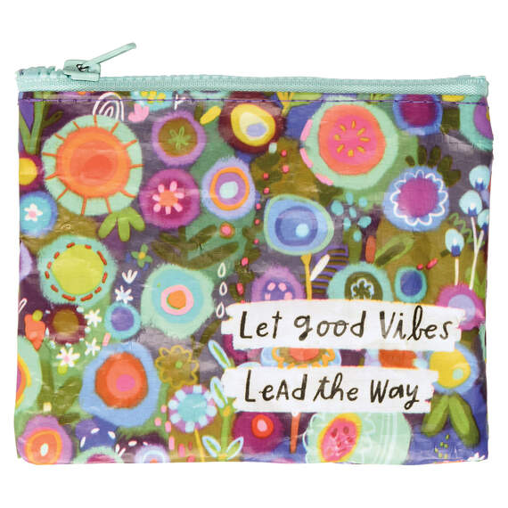 Primitives by Kathy Good Vibes Zipper Pouch, , large image number 1