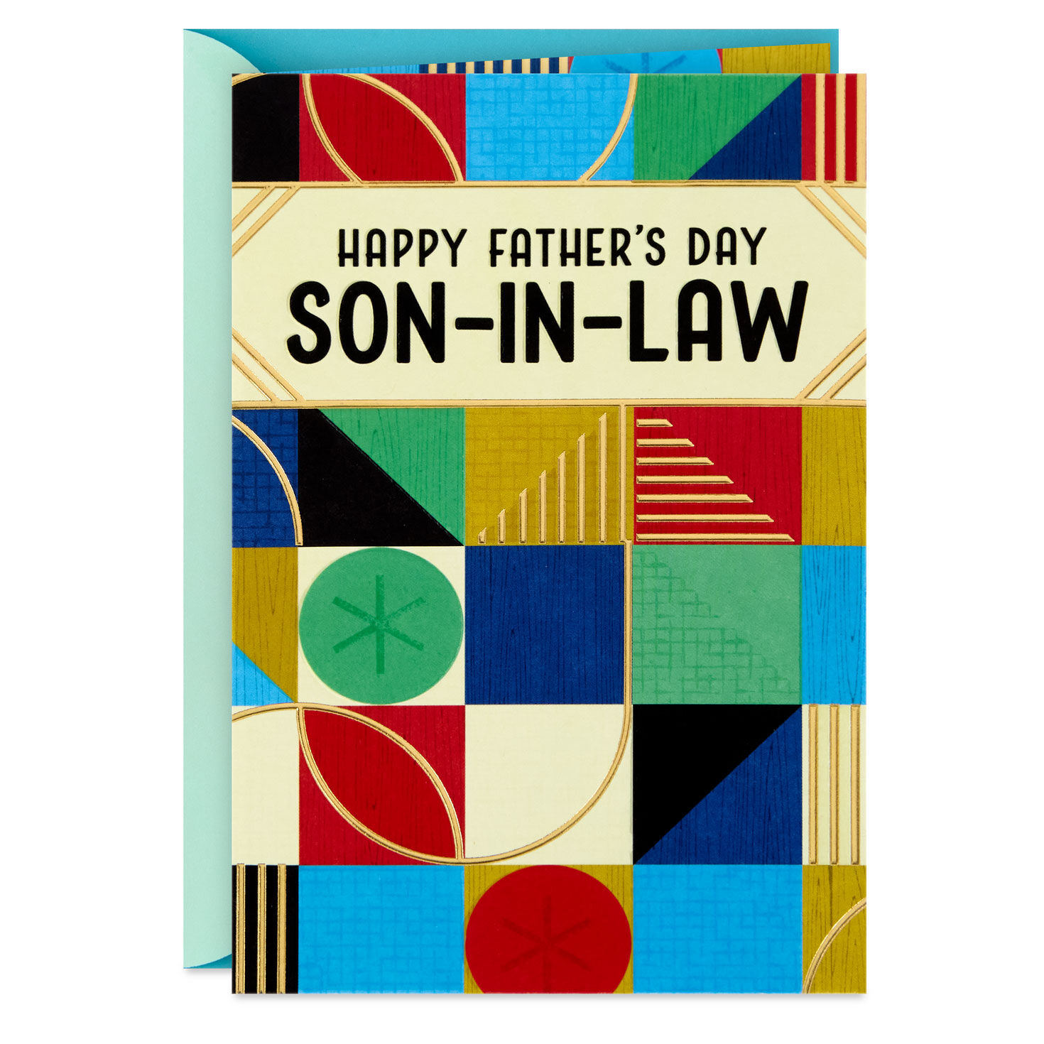 Thanks for Being a Great Dad and Friend Father's Day Card for Son-in-Law