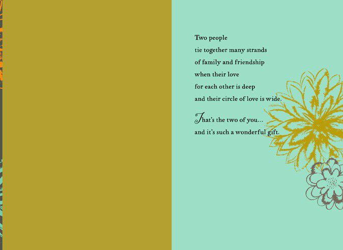 Deep and Wide Circle of Love Anniversary Card