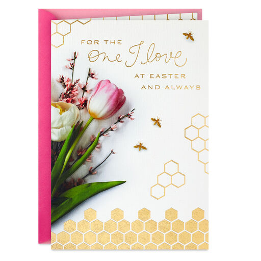You're Everything to Me Romantic Easter Card, 