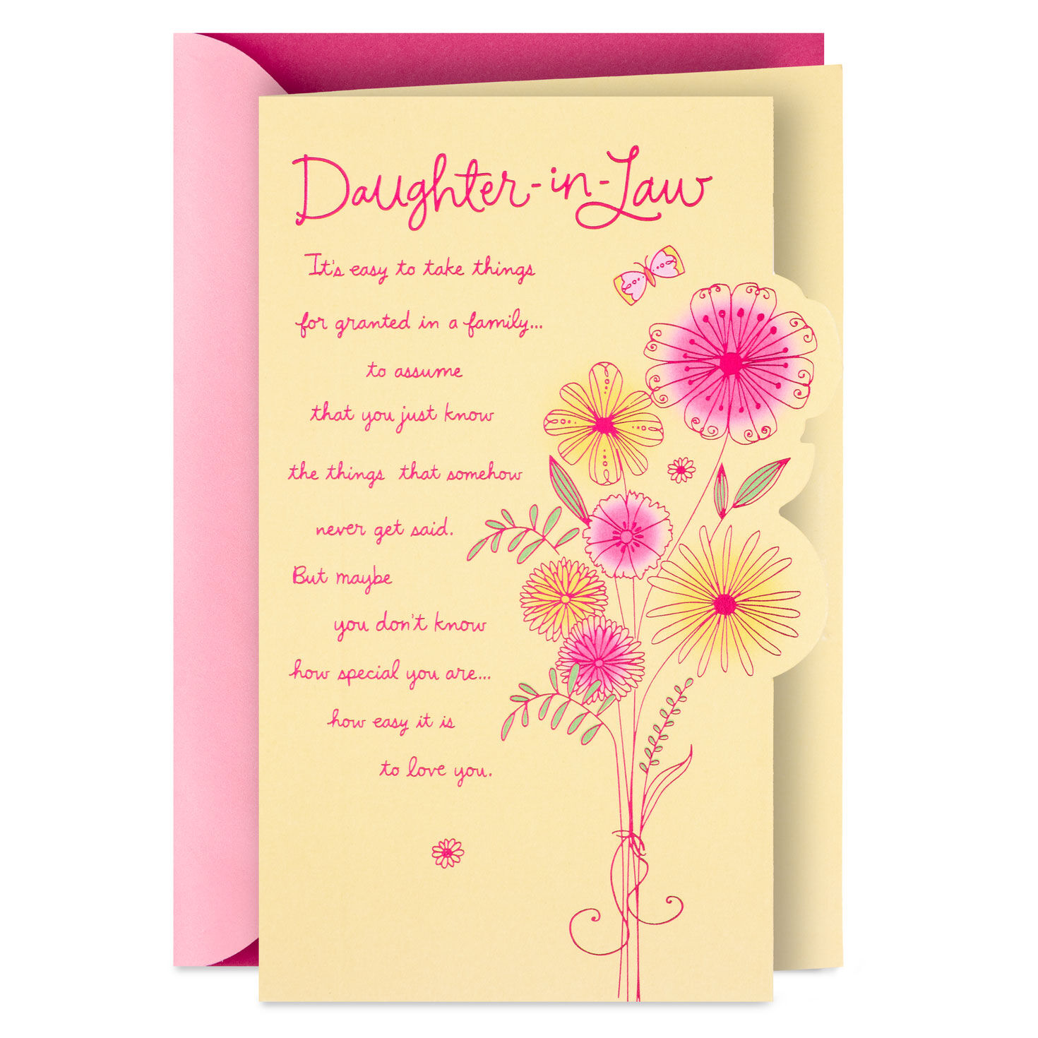 You're So Special and Loved Birthday Card for Daughter-in-Law