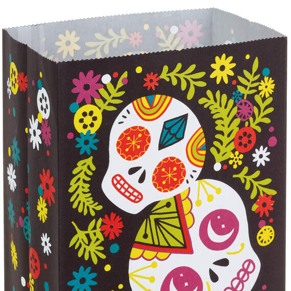 Day of the Dead 15-Pack Paper Goodie Bags, , large image number 5