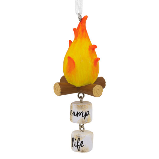 Camp Life Campfire Hallmark Ornament, 