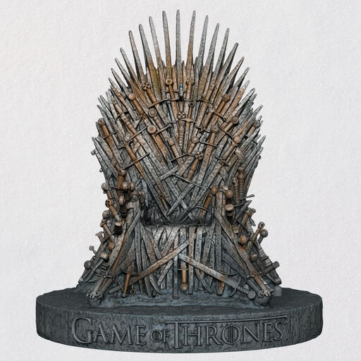 Game of Thrones™ The Iron Throne Musical Ornament, 