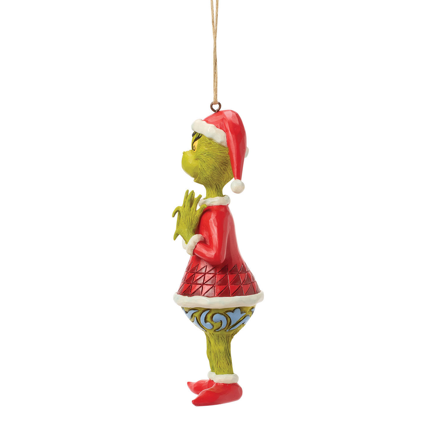 Jim Shore Grinch With Heart Hands Statue side image number 3