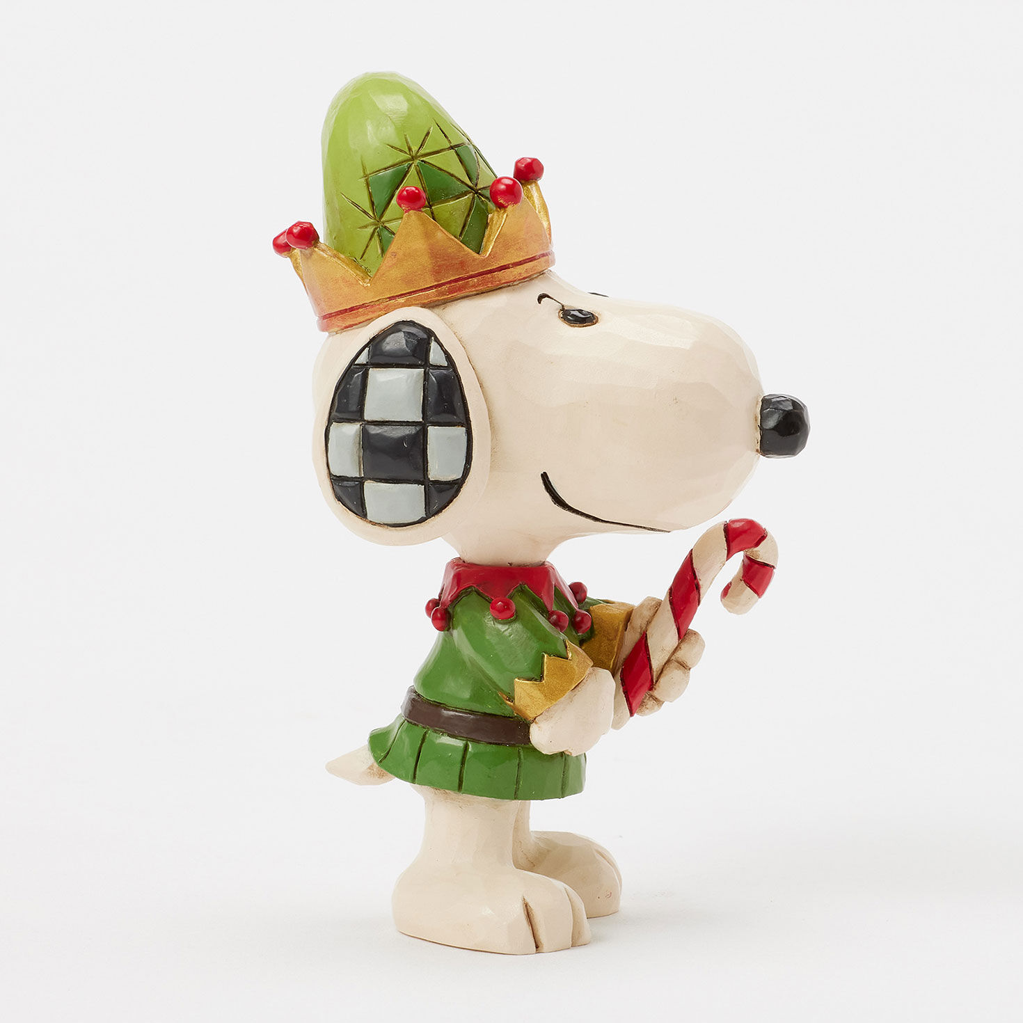 Jim Shore Peanuts Snoopy Christmas Elf Mini Figurine, 3.75" for only USD 29.99 | Hallmark