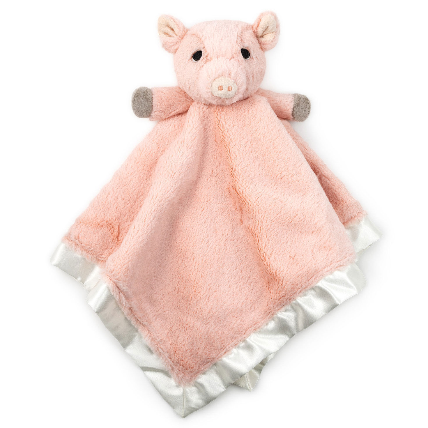 Pink Piglet Lovey Blanket