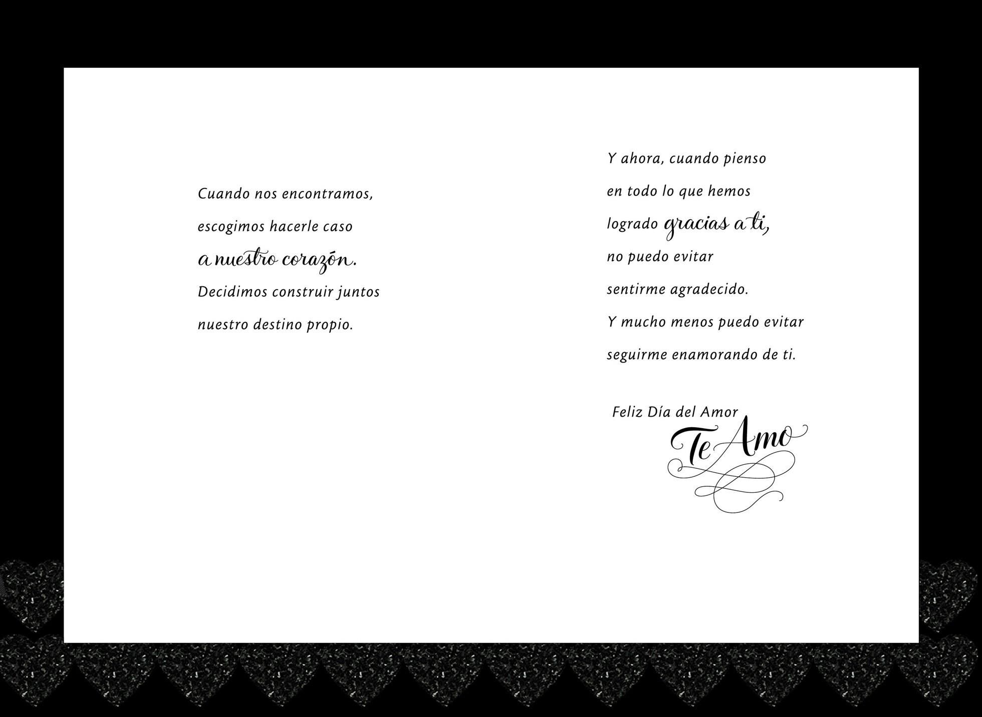 More in Love Spanish Valentine's Day Card