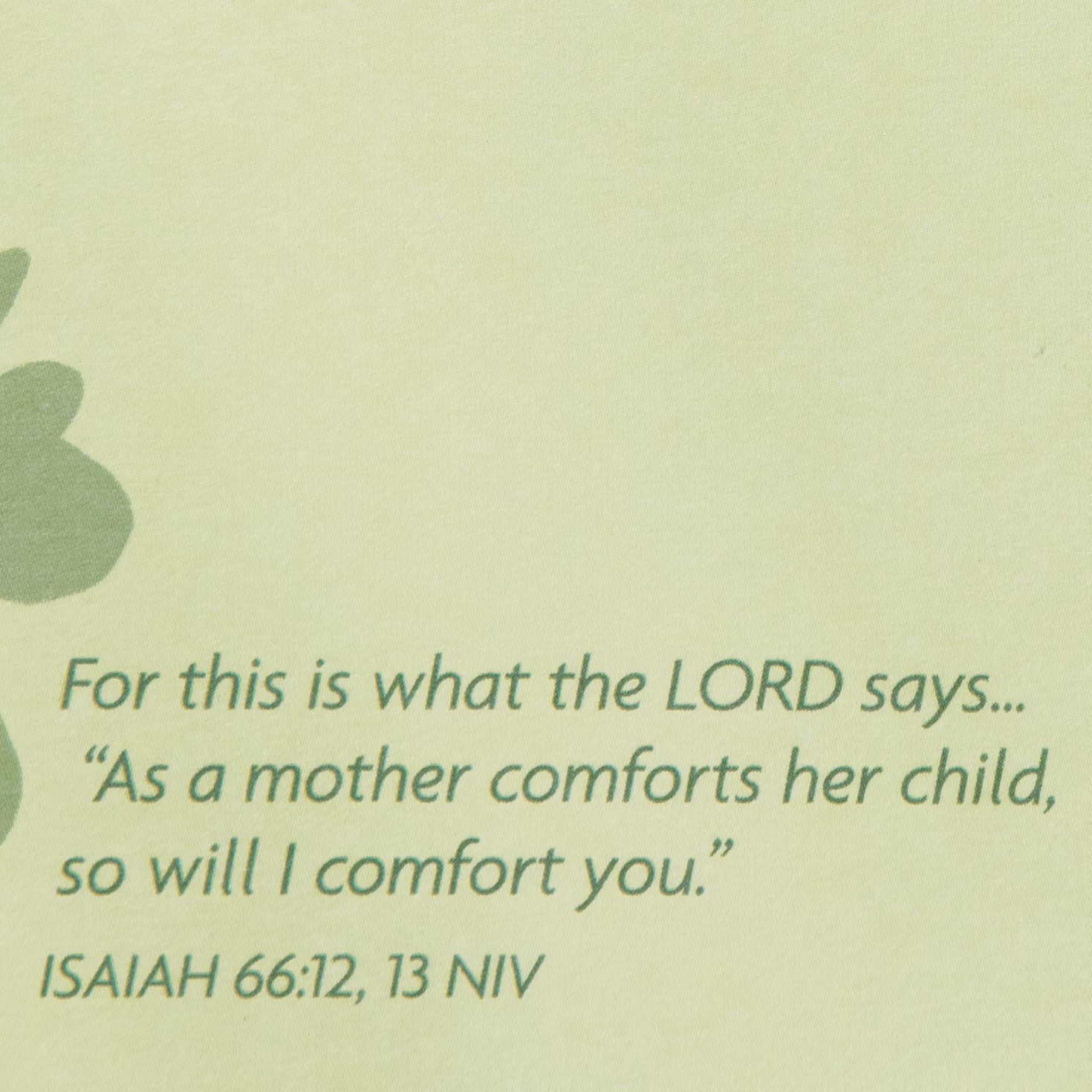 Leaves & Butterfly Religious Sympathy Card Loss of Mom  image number 4