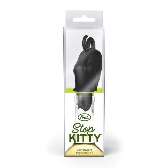 Fred Stop Kitty Wine Bottle Stopper, , large image number 3