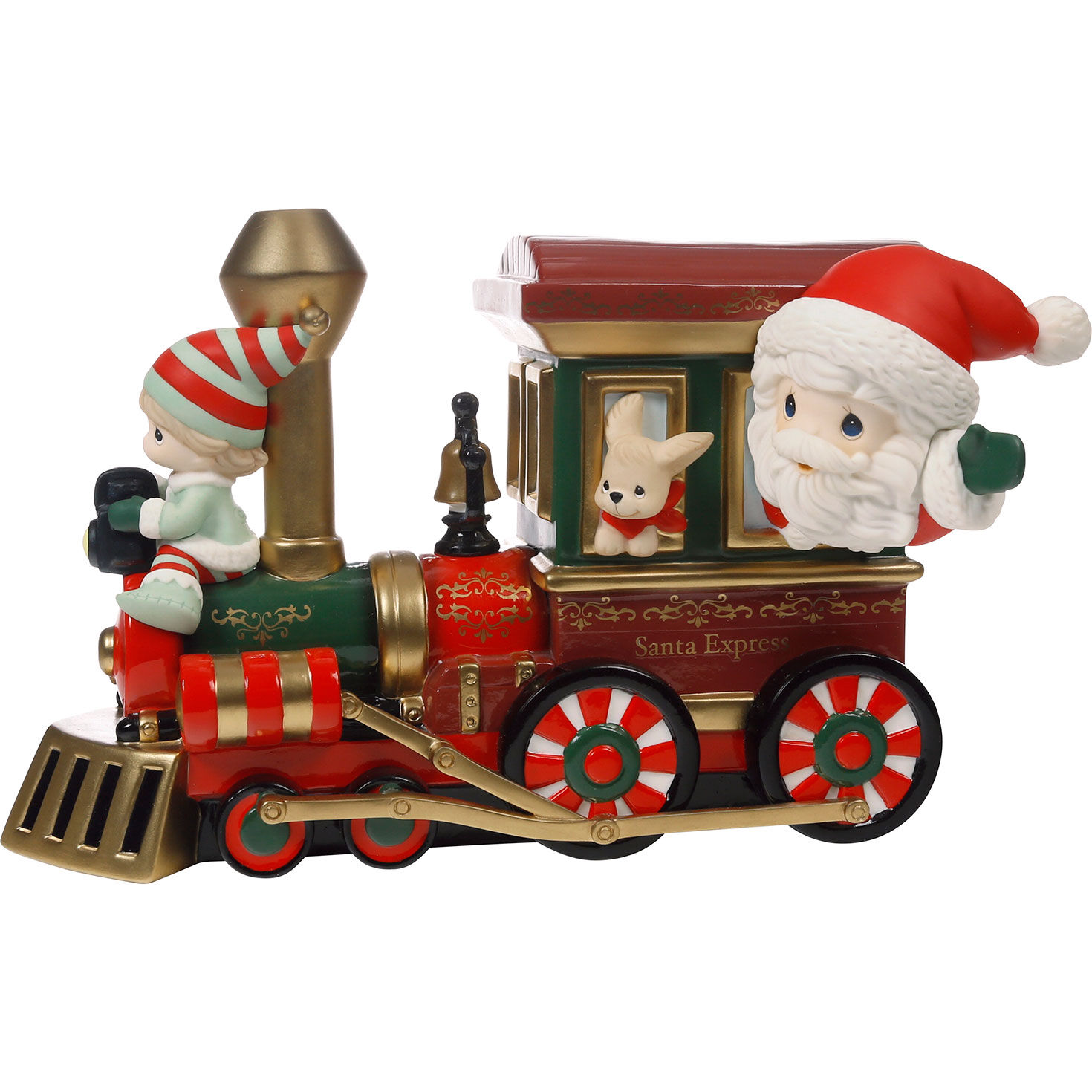 Precious Moments Santa Claus Is Back in Town Limited Edition Figurine, 17.2"