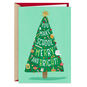 Cute Tree with Candy Canes Paraeducator Christmas Card Card Front image number 1
