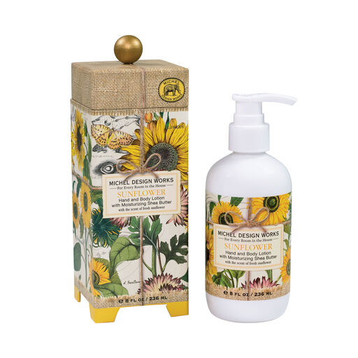 Sunflower Scented Hand and Body Lotion, 8 oz., 
