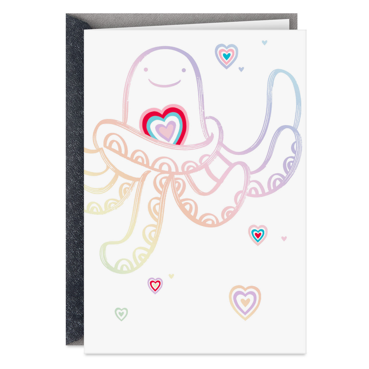 You're Hugged, Octopus Valentine's Day Card
