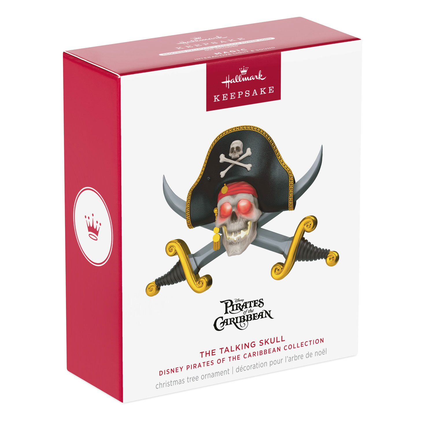 Pirates of Caribbean Skull and Swords Ornament package front image number 7