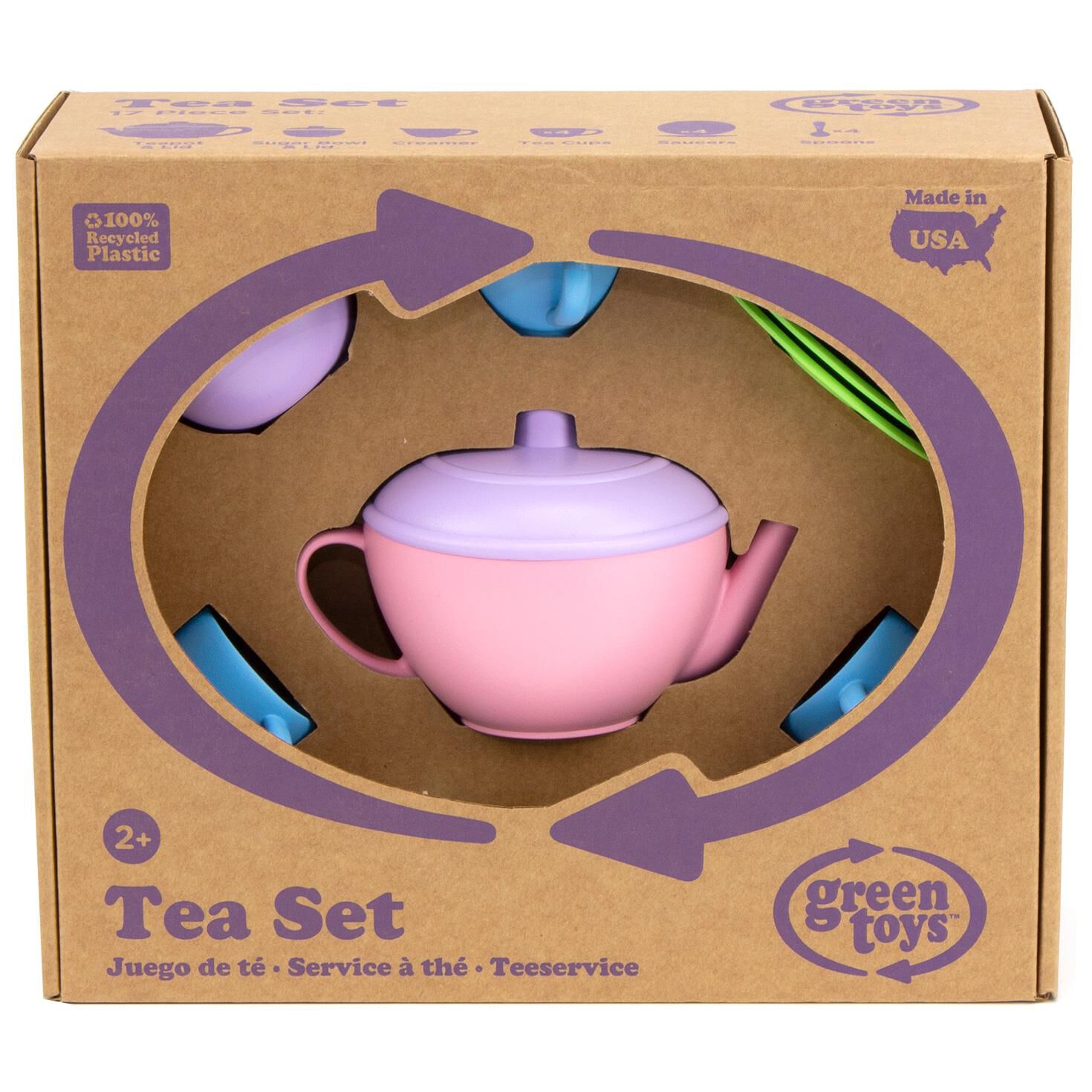 green toys tea set