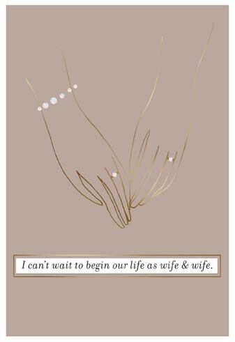 Forever Isn't Long Enough Wedding Card