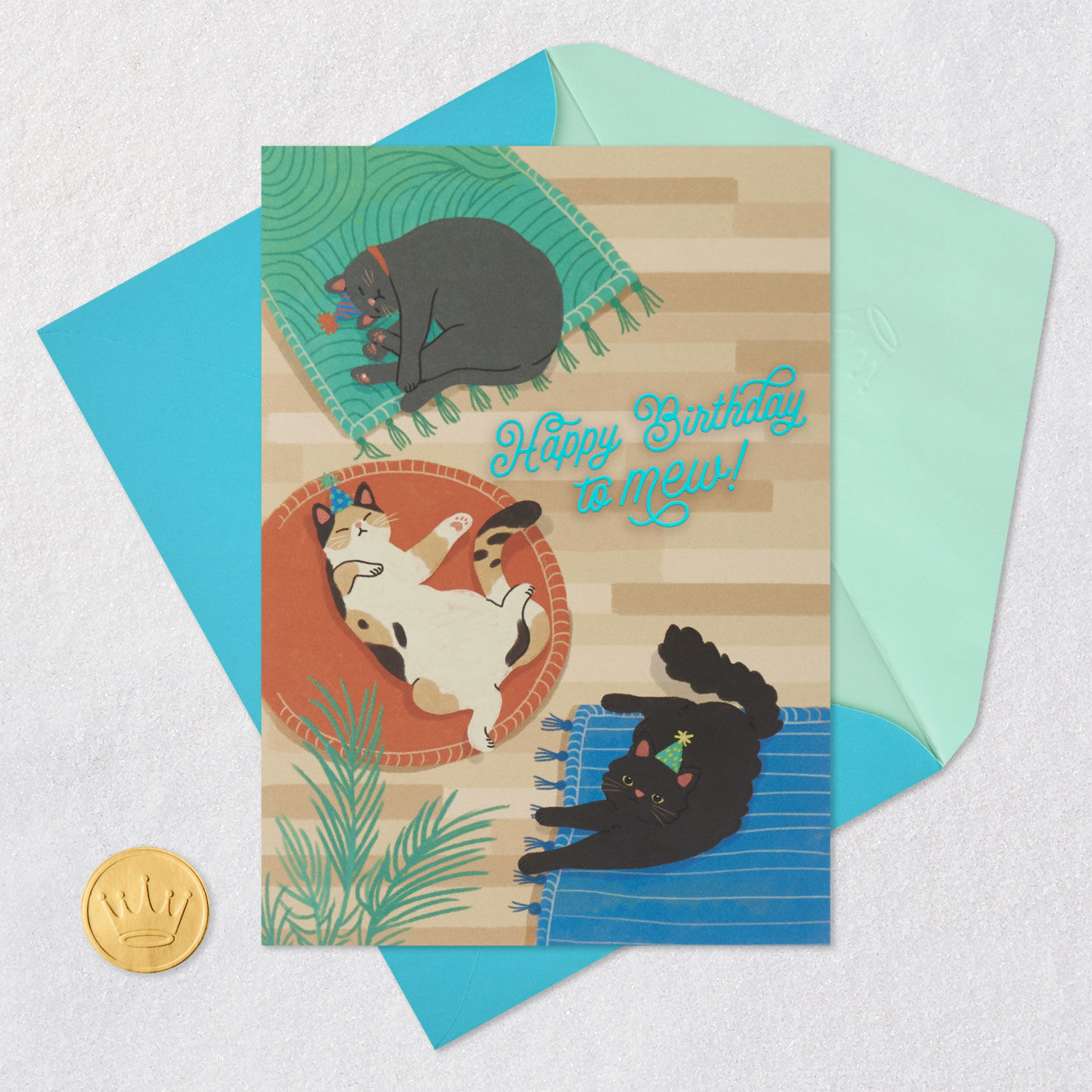 Find Your Sunny Spot Birthday Card From the Cat, , large image number 5