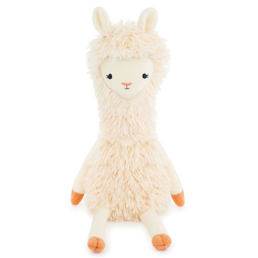 MopTops Llama Stuffed Animal With You Make Me Smile Board Book, 